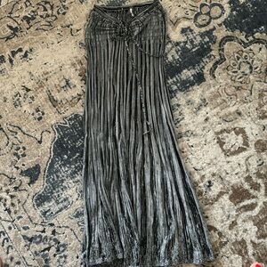 Free People Silvia pleated Maxi Skirt